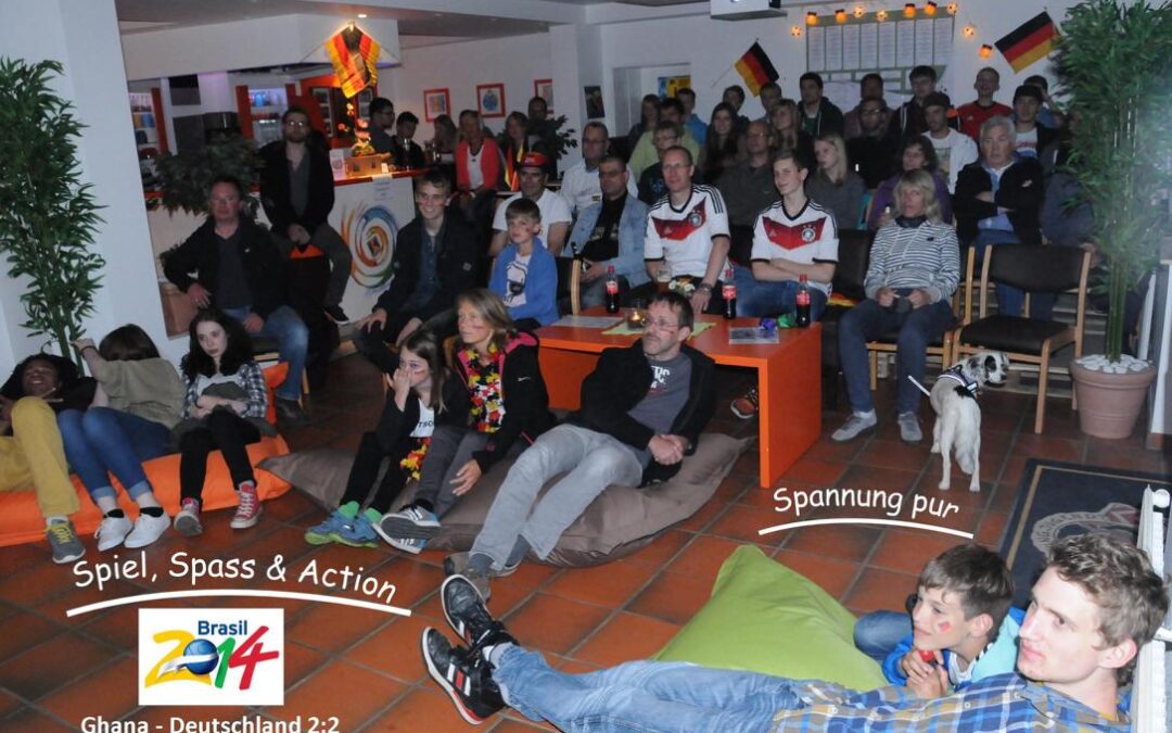 Fußball WM 2014 im JugendCafé